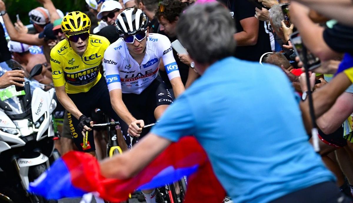 Pogacar y Vingegaard están condenados a estar siempre juntos en este Tour de Francia Pogacar y Vingegaard están condenados a estar siempre juntos en este Tour de Francia