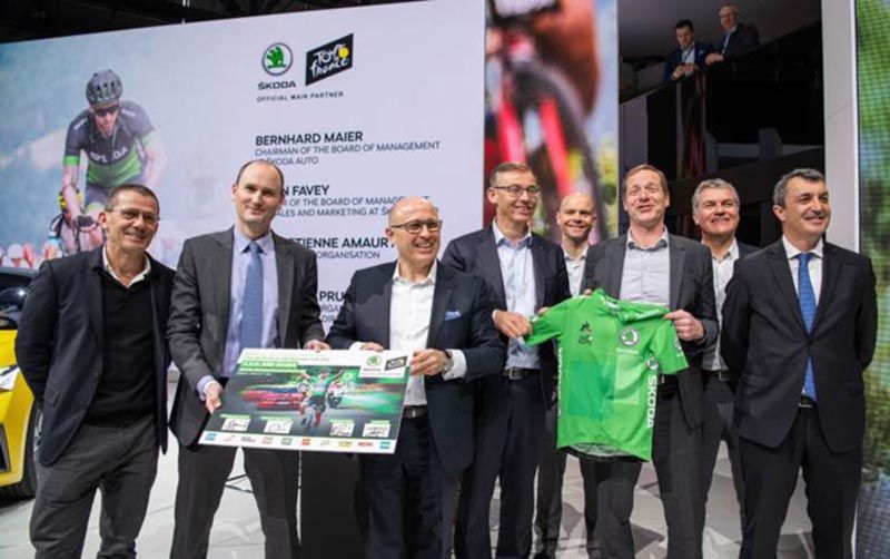 ŠKODA extiende el patrocinio con A.S.O. hasta 2023