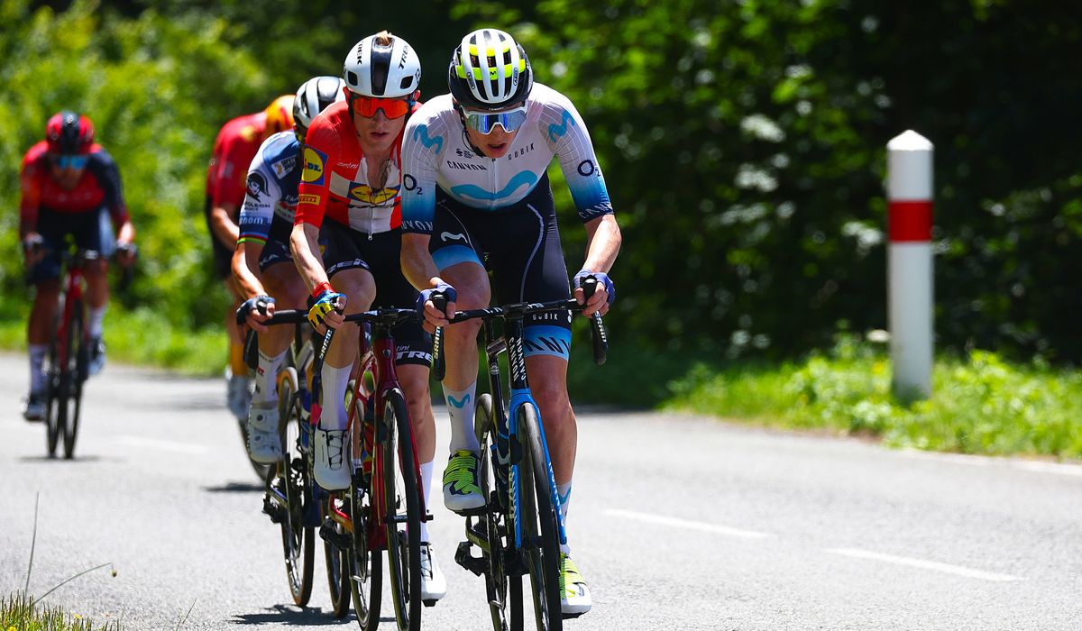 Matteo Jorgenson deja el Tour con rotura de fibras en el muslo izquiero