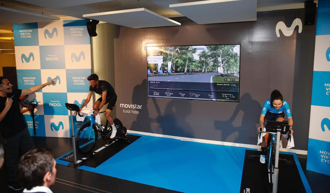 Presentada Movistar Virtual Cycling, competición internacional de ciclismo virtual