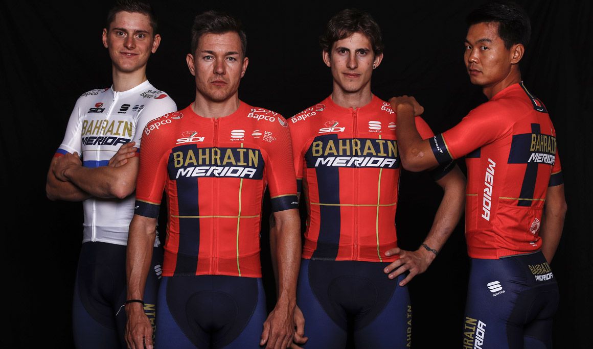 Sportful pone a la venta las equipaciones 2019 de Bahrain Merida y BORA-hansgrohe