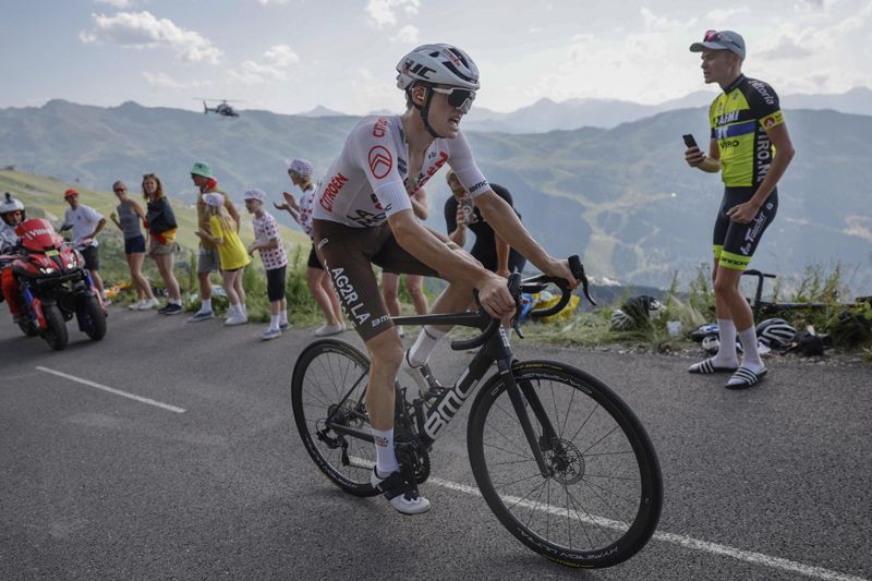 Felix Gall en el Col de la Loze