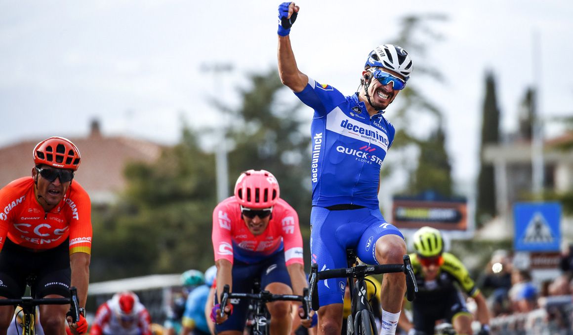 Tirreno-Adriático: Alaphilippe no se cansa de ganar