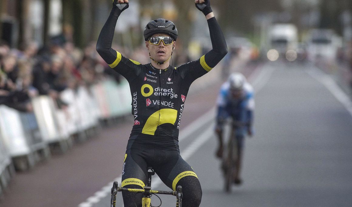 El Direct Energie Pim Ligthart ganó el domingo la Ronde van Drenthe.
