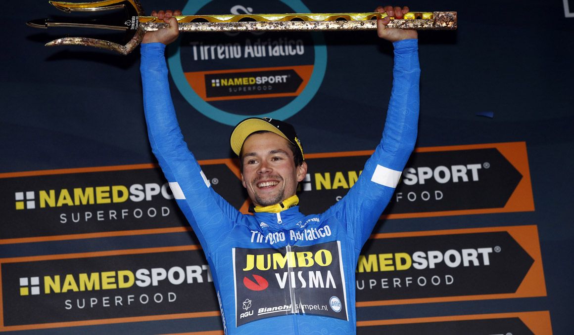 Primoz Roglic gana la Tirreno-Adriático... ¡por un segundo! 