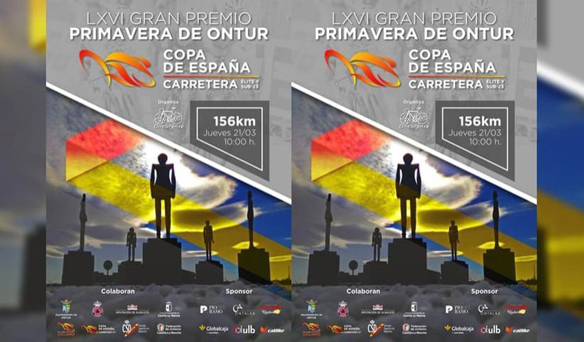 El G. P. Primavera de Ontur se estrena este jueves en la Copa de España Élite-Sub23