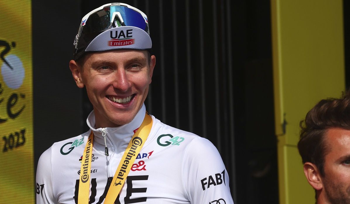 Tadej Pogacar (UAE Team Emirates) se reencontró con la victoria en la penúltima etapa del Tour