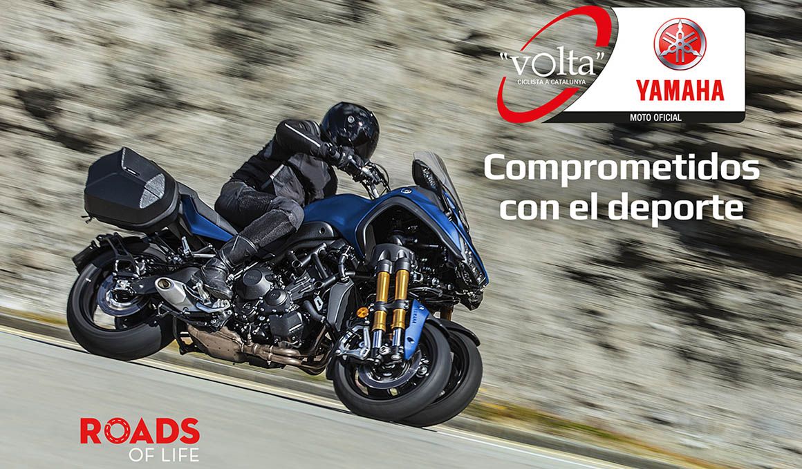 Yamaha Niken GT, moto oficial Volta a Catalunya