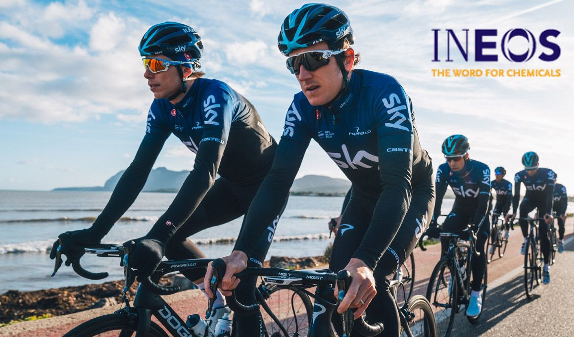 Cambio de patrocinador en Team Sky: será Team Ineos desde el 1 de mayo 