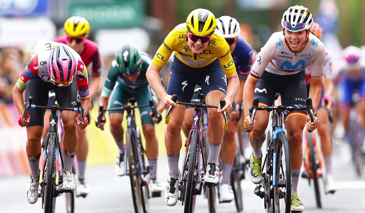 Lippert da al Movistar su primera victoria en el Tour femenino, y Kopecky sigue líder