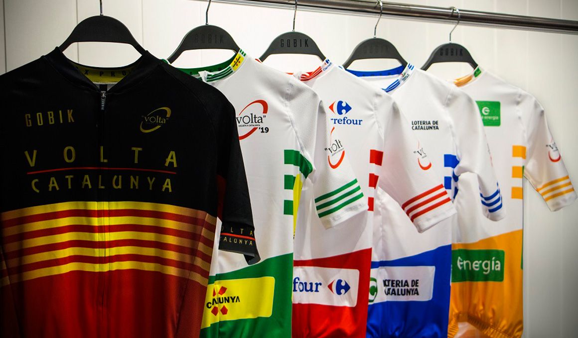 Los maillots de la Volta a Catalunya