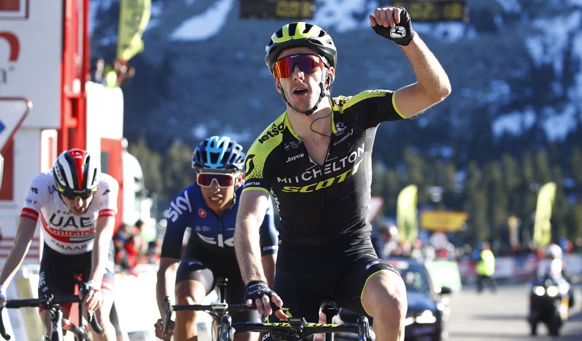 Adam Yates: "Estoy en buena forma y lo volveré a intentar mañana"