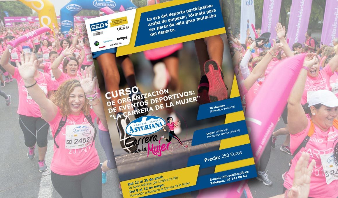 Curso de organización de eventos deportivos: "La Carrera de la Mujer"