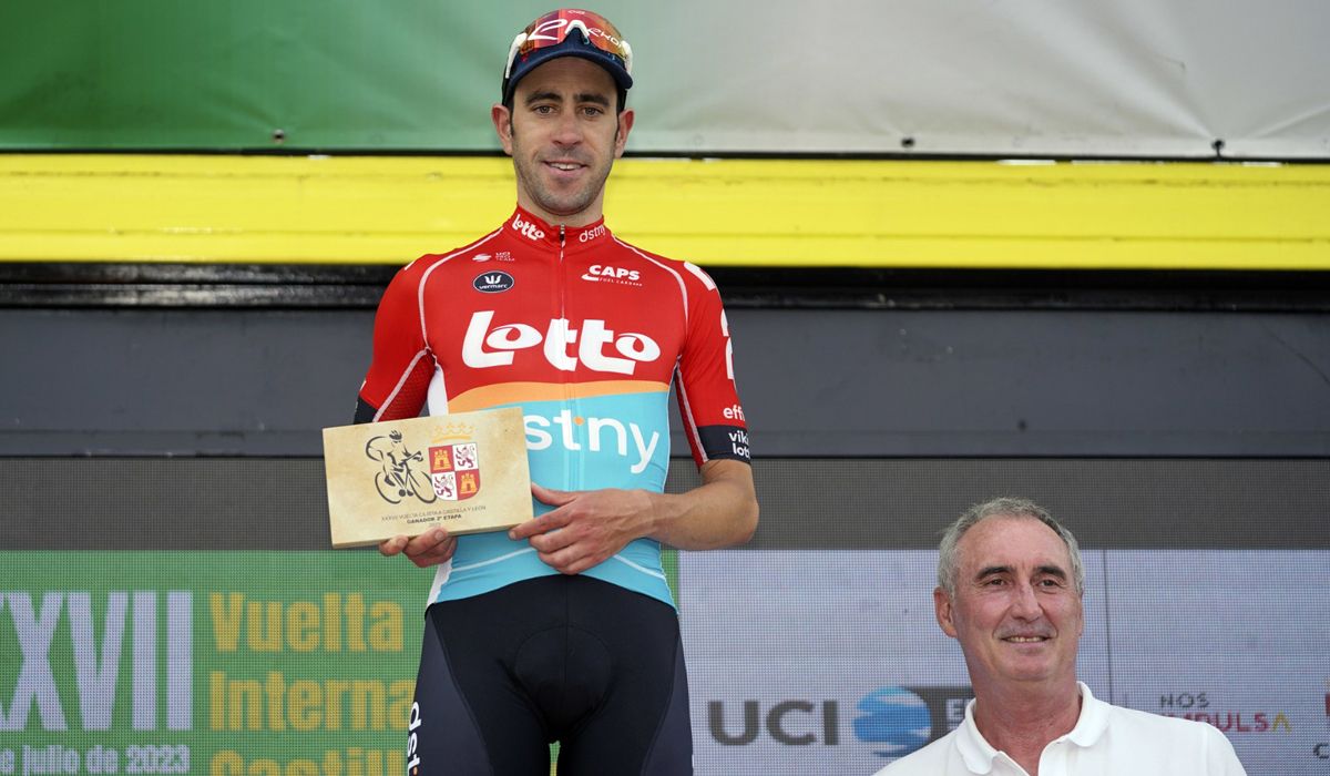 Eduardo Sepúlveda se lleva la Vuelta a Castilla y León tras ganar la 2ª etapa