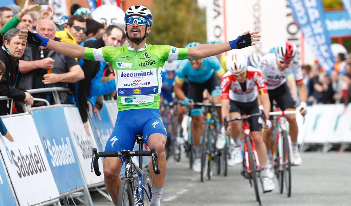 Itzulia: Alaphilippe, suma y sigue en una etapa con sabor a clásica