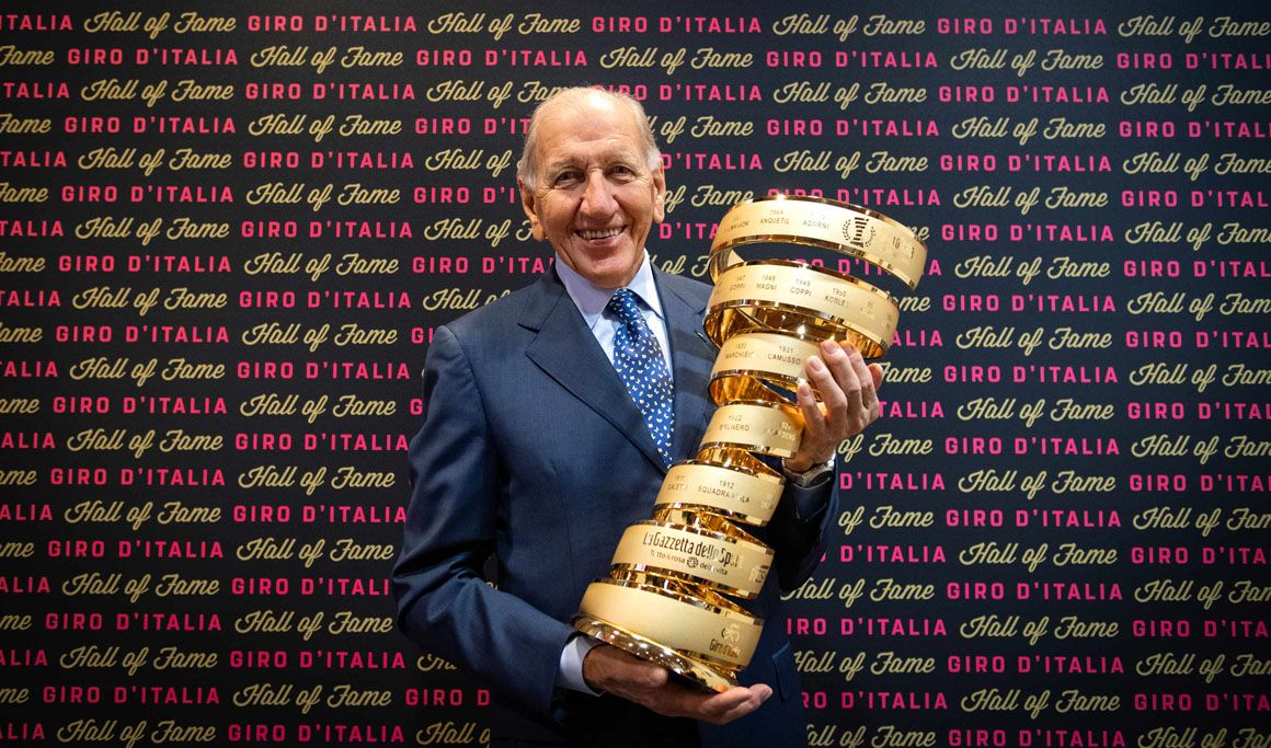 Vittorio Adorni ingresa en el Salón de la Fama del Giro