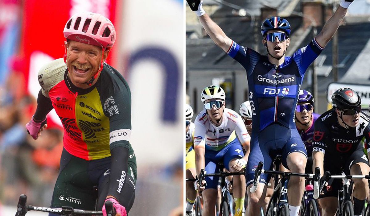Magnus Cort y Arnaud Demare