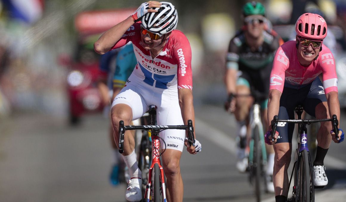Descomunal victoria de Mathieu Van der Poel en la Amstel Gold Race
