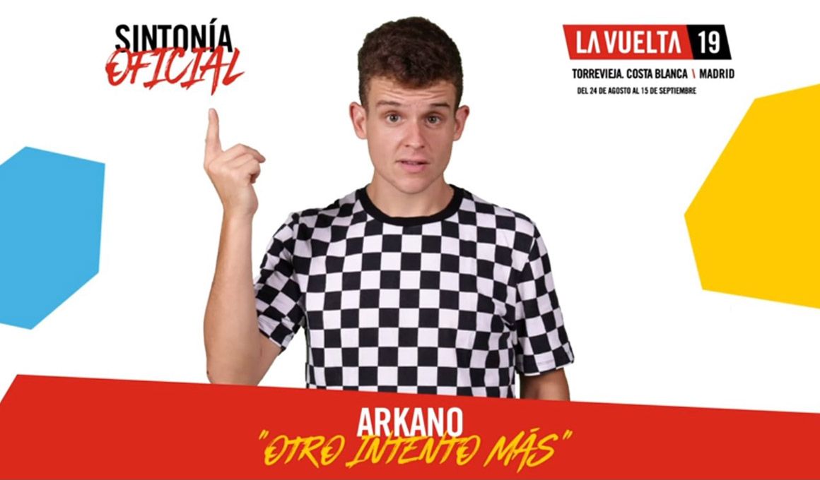 "Otro intento más", de Arkano, sintonía de la Vuelta 2019