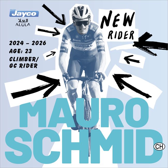 Mauro Schmid, al Jayco AlUla hasta 2026 Mauro Schmid, al Jayco AlUla hasta 2026