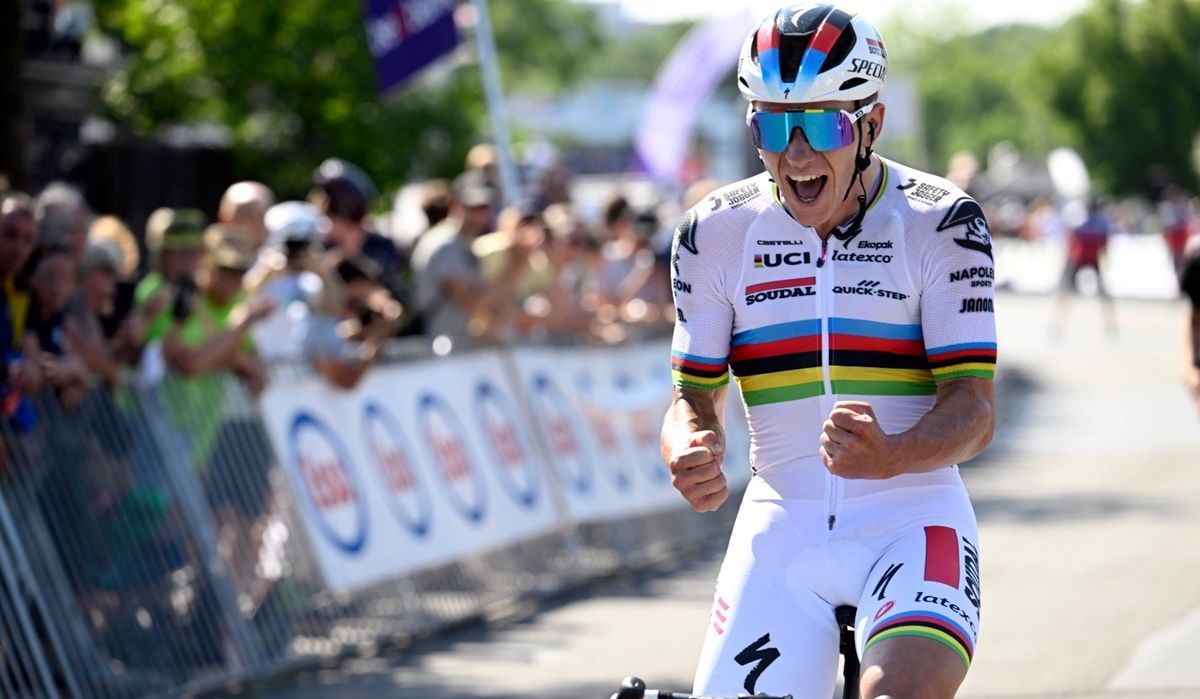 Remco Evenepoel defenderá en Glasgow su maillot arcoíris