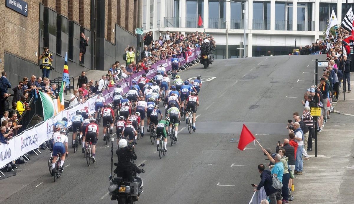 Asusta sólo con verla la rampa del circuito de Glasgow