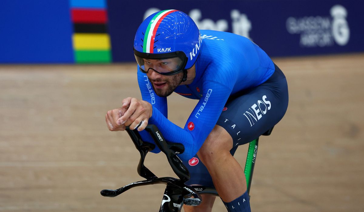 Filippo Ganna, espectacular remontada para conquistar el oro Mundial en persecución