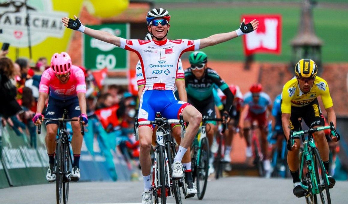 Tour Romandía: Gaudu se coloca segundo tras imponerse en la etapa