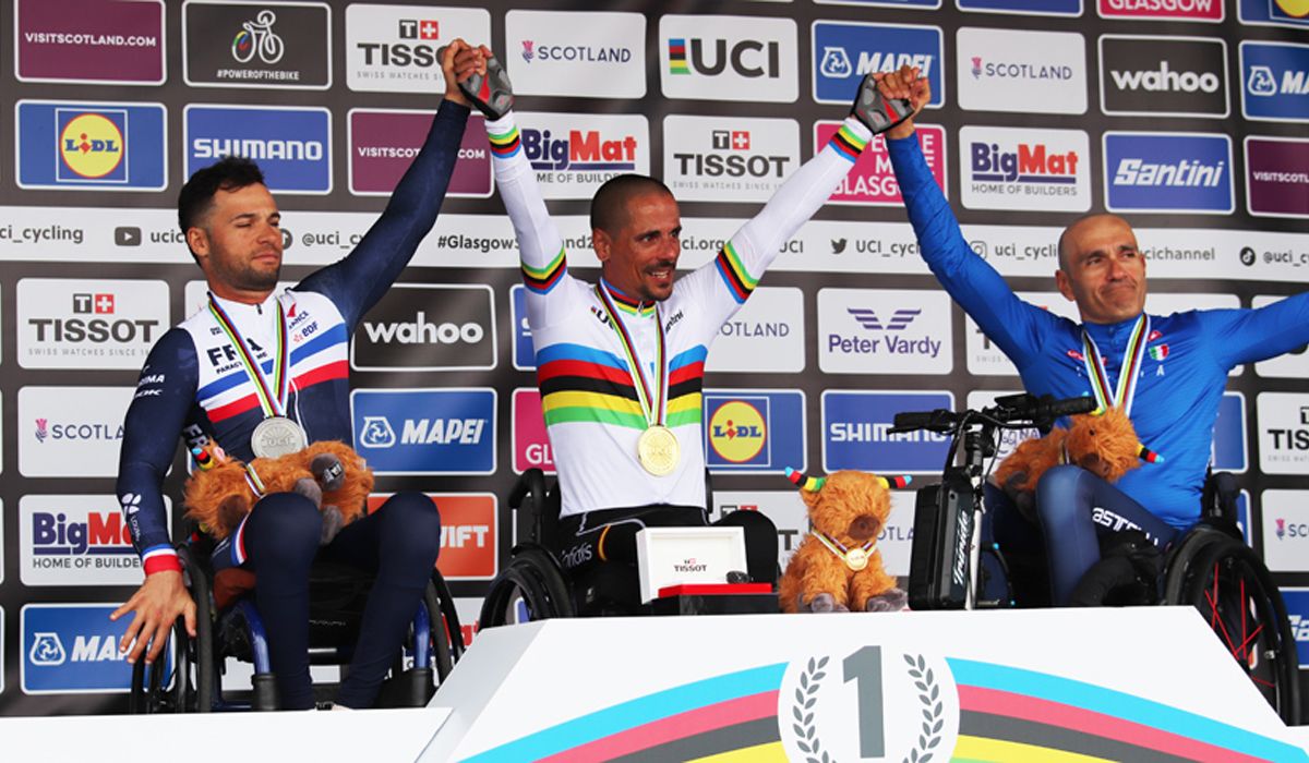 Sergio Garrote revalida su título de campeón del Mundo contrarreloj