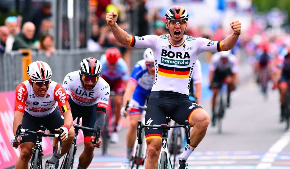 Giro: Ackermann se impone en el primer duelo de sprinters