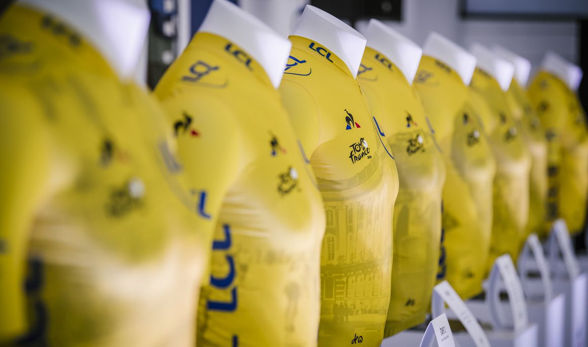 El Tour presenta maillots amarillos especiales con motivo del centenario de esta prenda