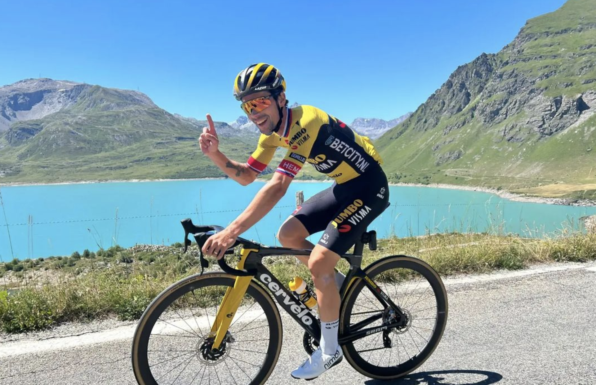Primoz Roglic, favorito en una Vuelta a Burgos con muchas ausencias notables.