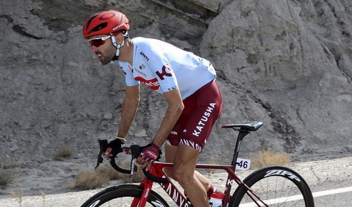 Dani Navarro, fuera del Giro con múltiples fracturas y contusión pulmonar