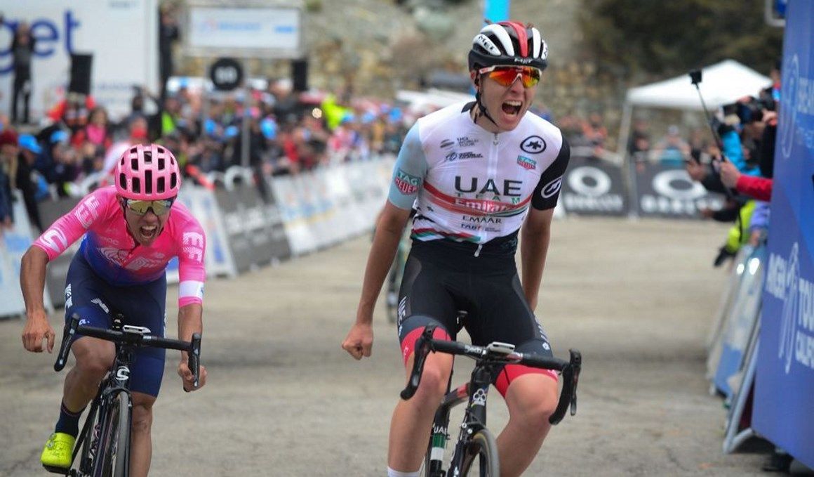 California: Monte Baldy corona a Pogacar... y a Higuita