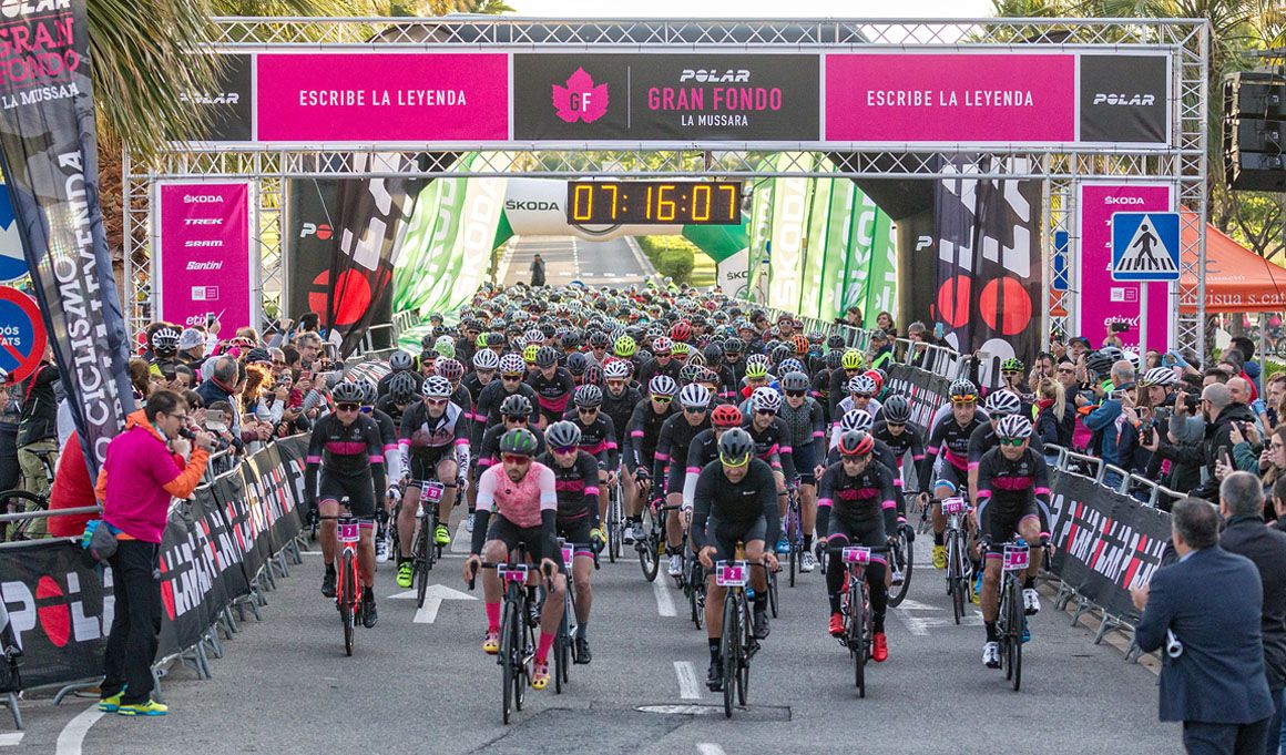 7.000 ciclistas participaron en la VI Polar Gran Fondo La Mussara 