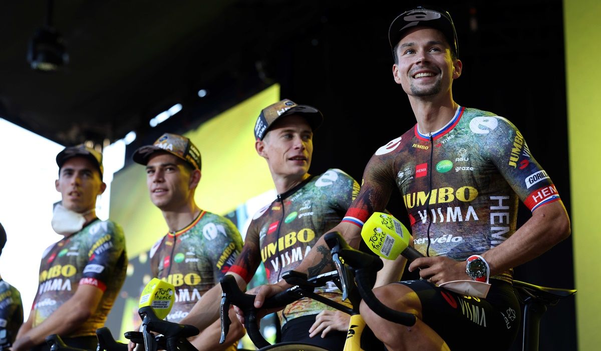 Jonas Vingegaard y Primoz Roglic volverán a compartir equipo para la Vuelta a España