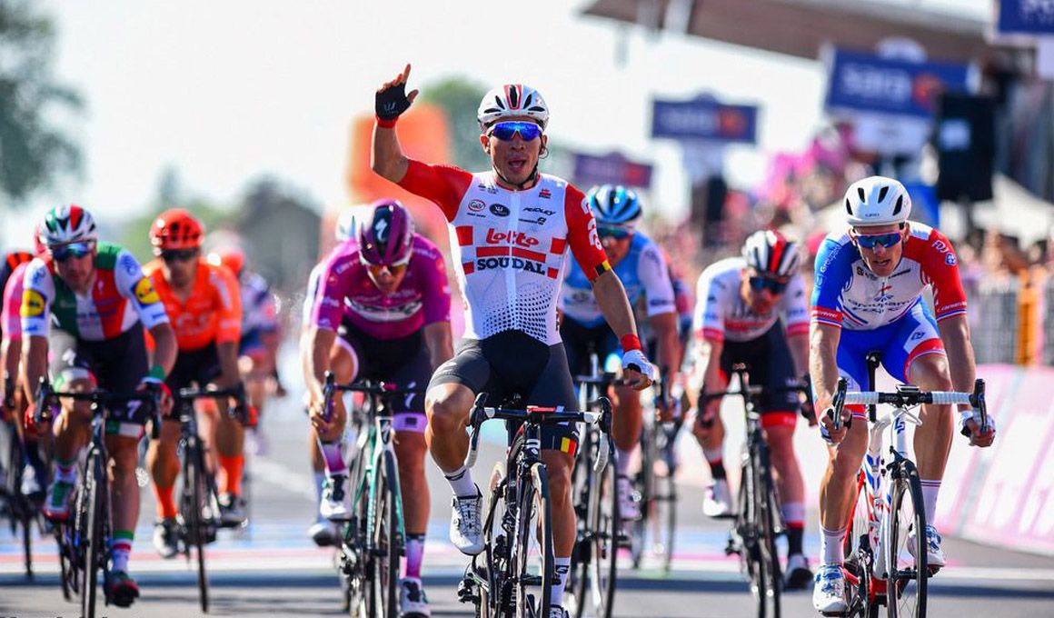 Giro: Caleb Ewan repite victoria al sprint en Novi Ligure