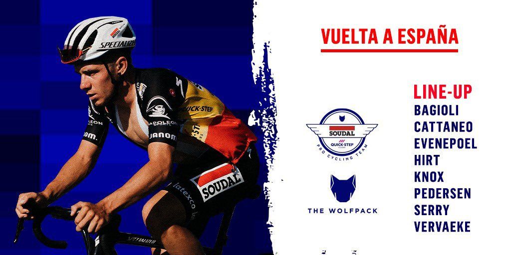 Remco Evenepoel... y siete más.