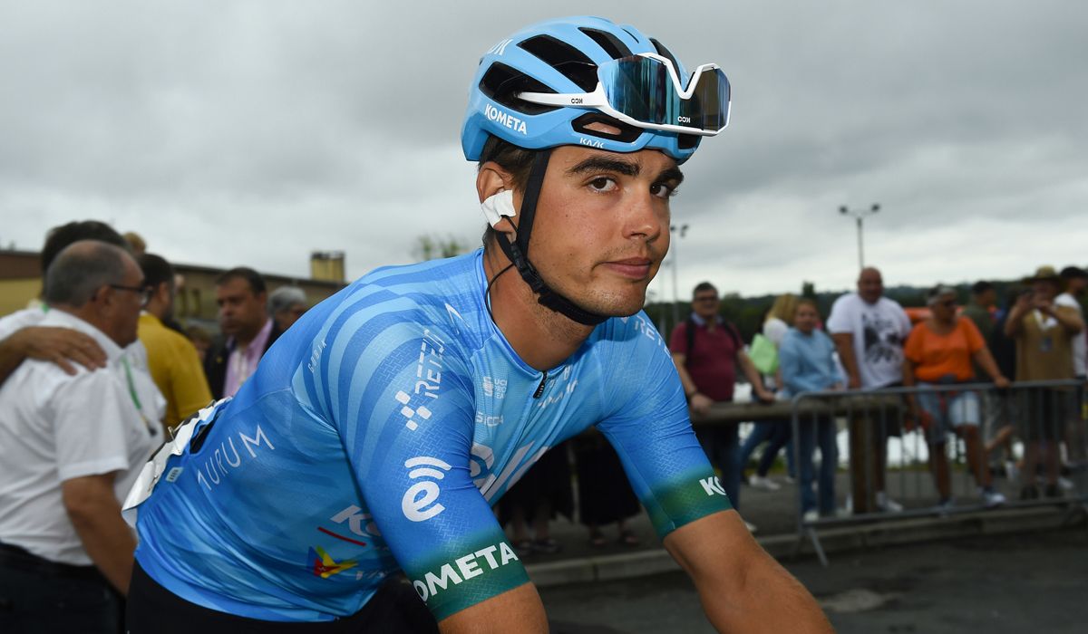 Fran Muñoz en una imagen reciente en el Tour du Limousin