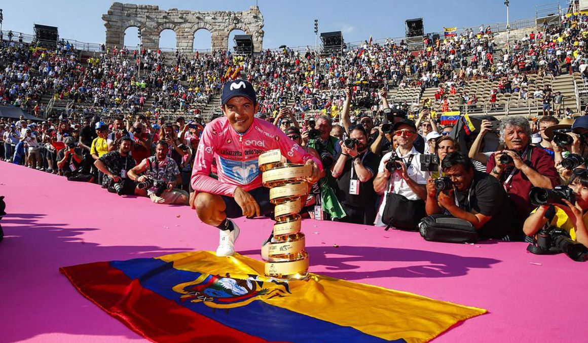 Giro: las mejores imágenes de la última etapa