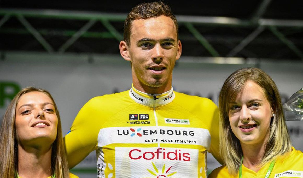 Christophe Laporte, primer líder del Tour de Luxemburgo