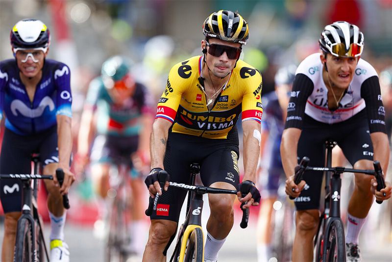 Roglic, Enric Mas y Marc Soler