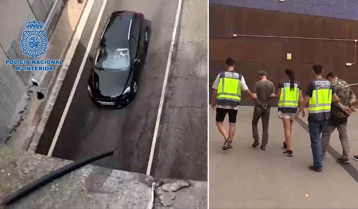 Los cuatro detenidos por querer boicotear La Vuelta pretendían verter 400 litros de aceite al paso del pelotón