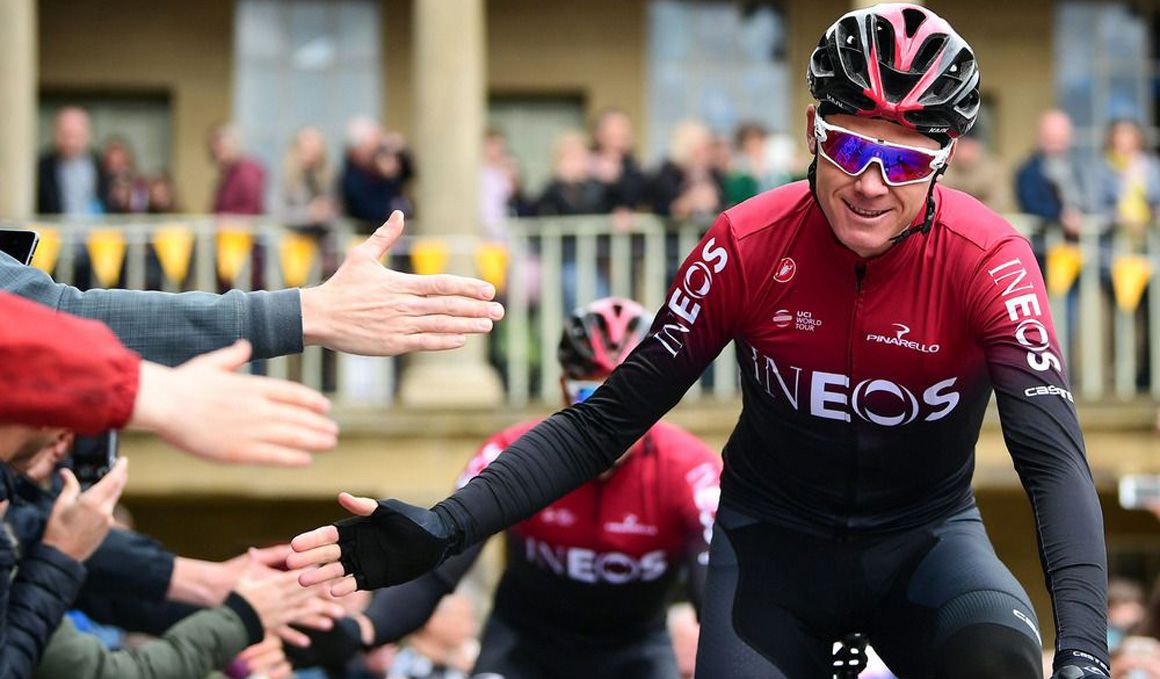 Froome, uno de los grandes favoritos para conquistar el Critérium du Dauphiné. 