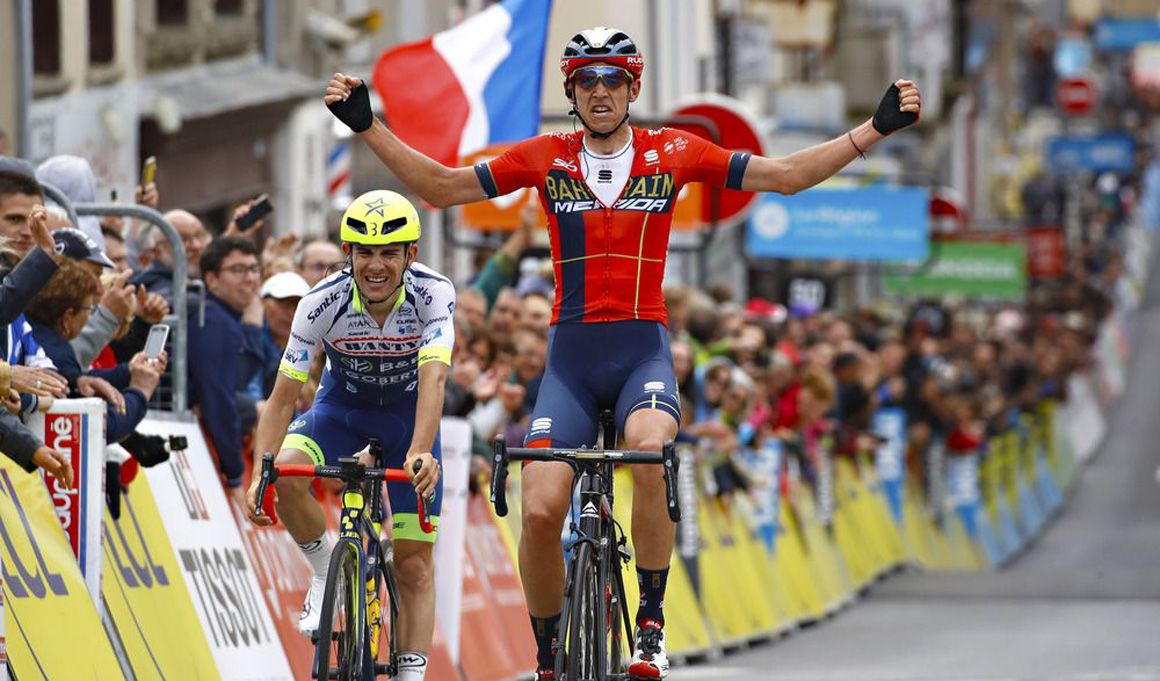 Dylan Teuns, etapa y liderato en el Dauphiné