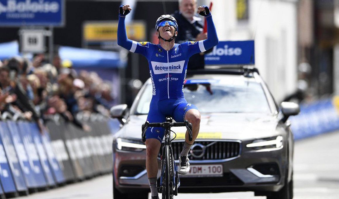 Remco Evenepoel estrena su palmarés profesional en el Tour de Bélgica