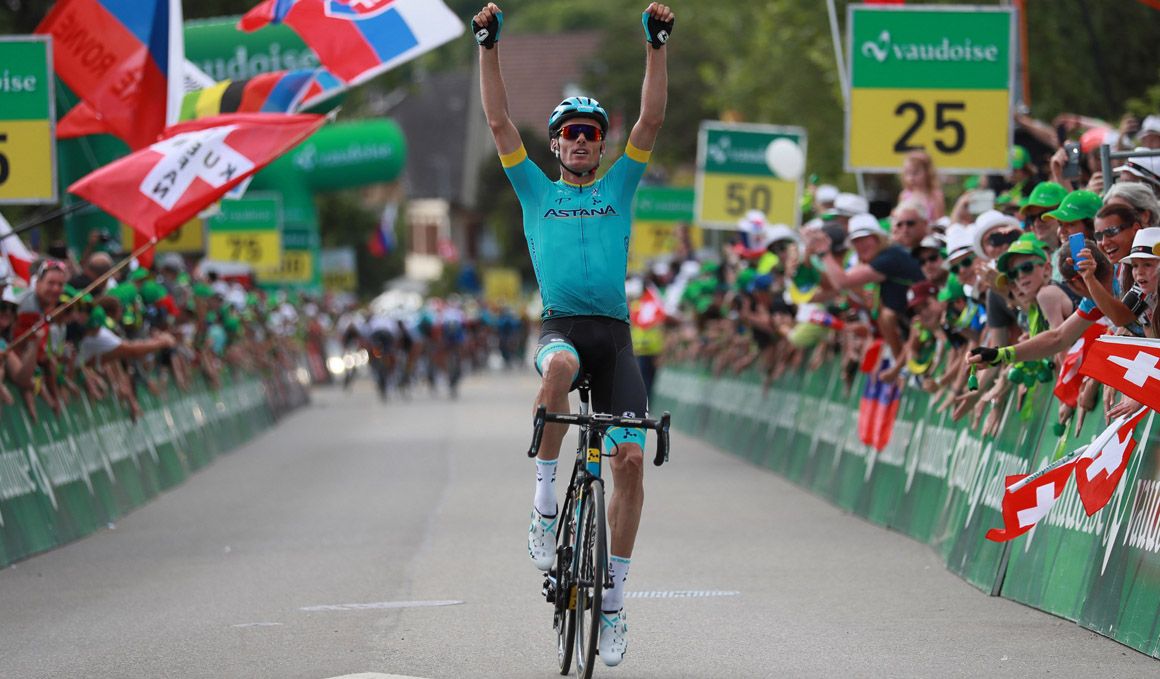 Luis León Sánchez se impone en la segunda etapa de la Vuelta a Suiza