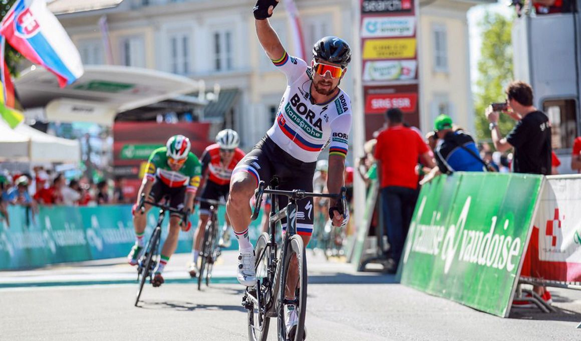Peter Sagan, etapa y liderato en la Vuelta a Suiza