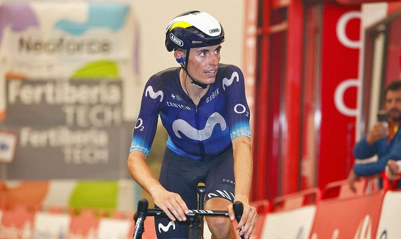 enric mas movistar team salvo un dia en el que estuvo contra las cuerdas