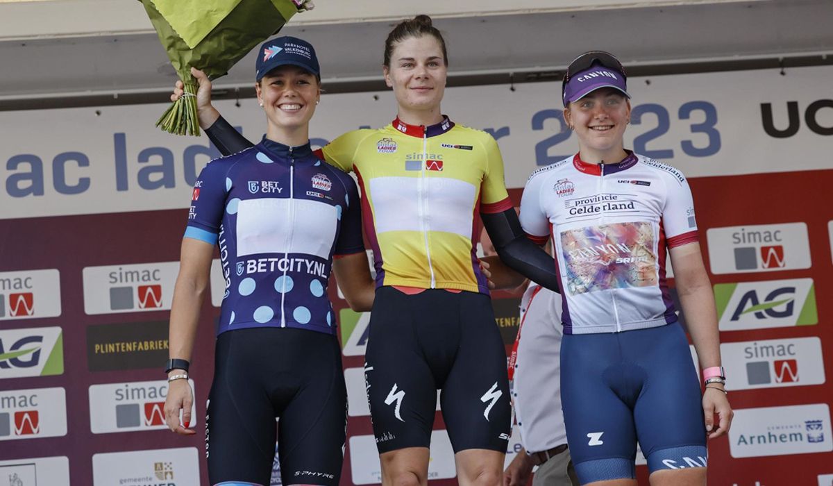 Lotte Kopecky gana la crono y se viste de líder en el Simac Ladies Tour